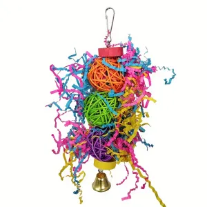 20g Pack of Vibrant Bird Toys for Endless Entertainment