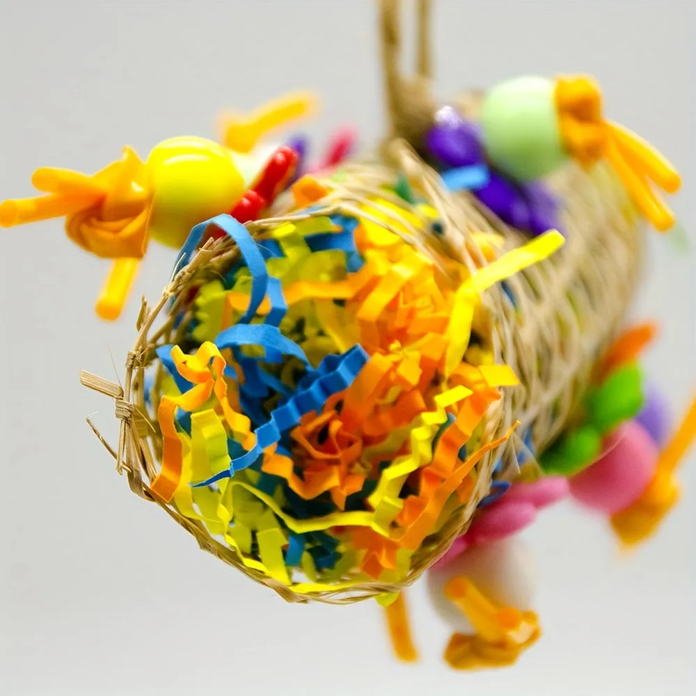 20g Pack of Vibrant Bird Toys for Endless Entertainment