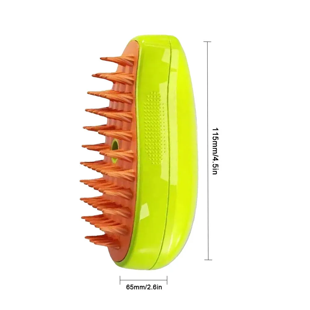 3-in-1 Pet Grooming Steam Brush