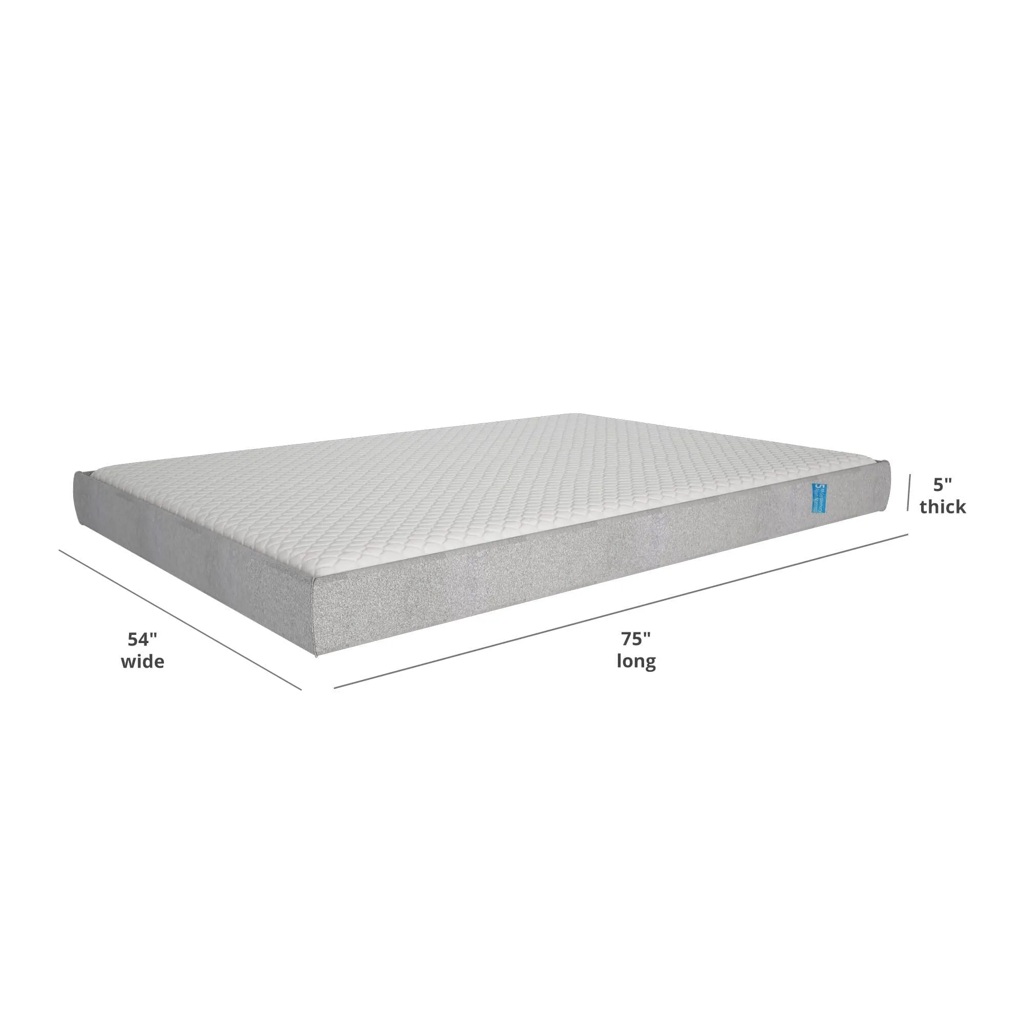 5-Inch Premium Full Size Memory Foam Mattress