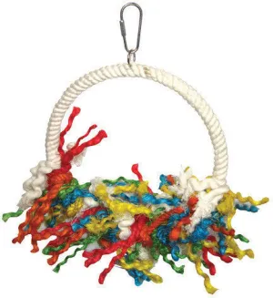 A&e Cage Company - Happy Beaks Rope Swing Preening Bird Toy