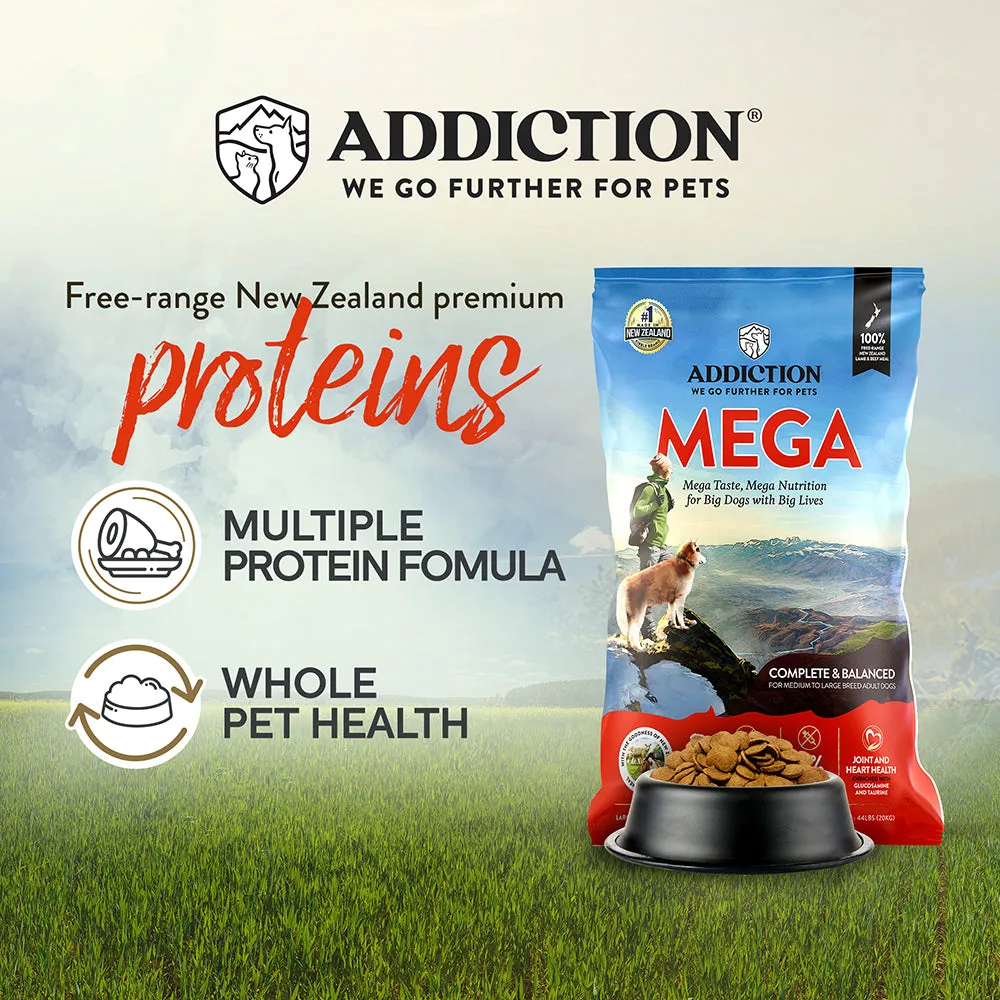 Addiction Dog Grain-Free Mega 44lb