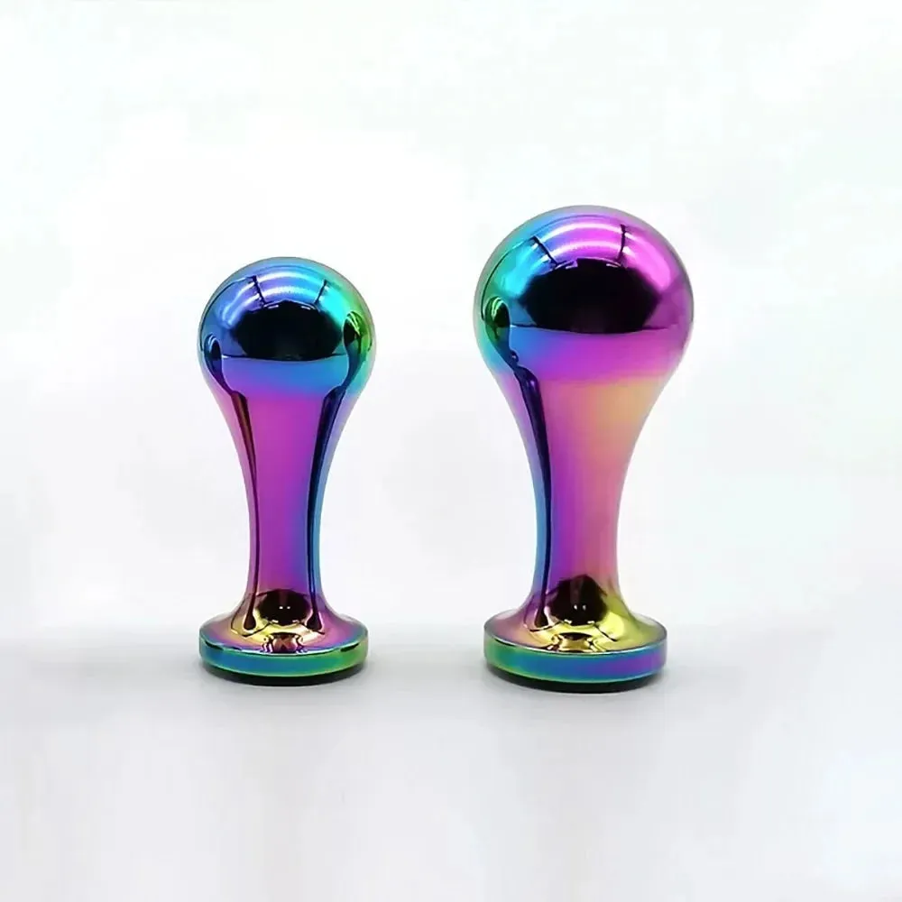 Alien Stainless Steel Anal Plug with Heart Crystal Anal Sex Toys for Women & Men