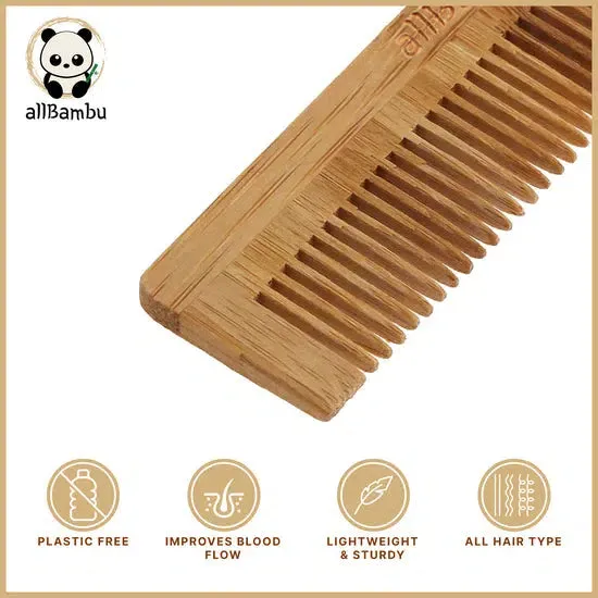 allBambu Bamboo Comb