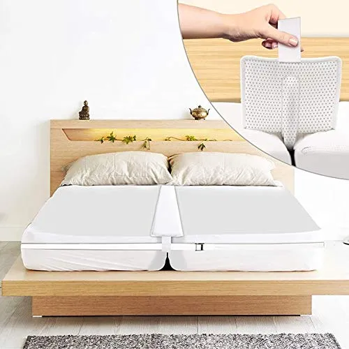 Bed Bridge Twin to King Bed Converter Kit 8.5 Wide Mattress Connector with Anti Slip