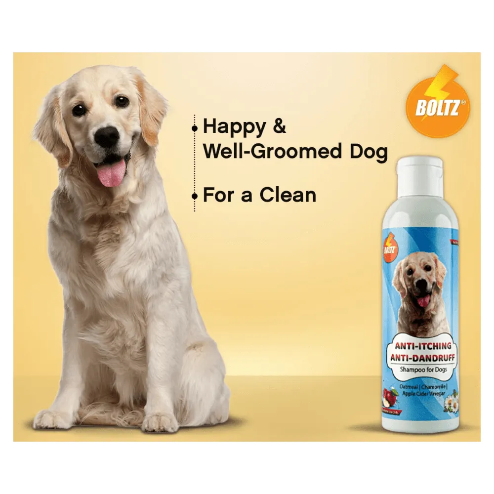 Boltz Anti Itch & Dandruff Shampoo for Dogs