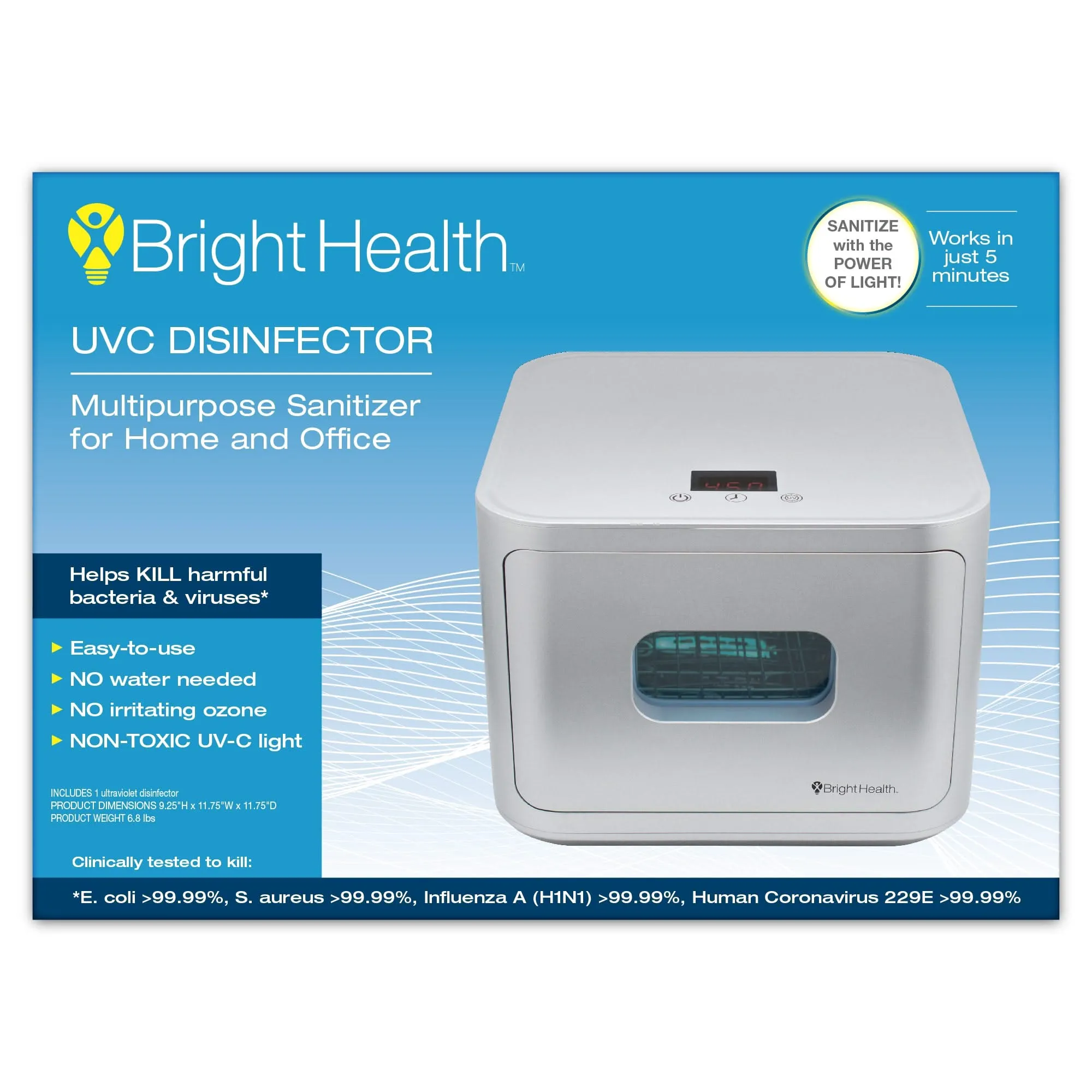 Bright Health Multipurpose UV Light Sanitizer