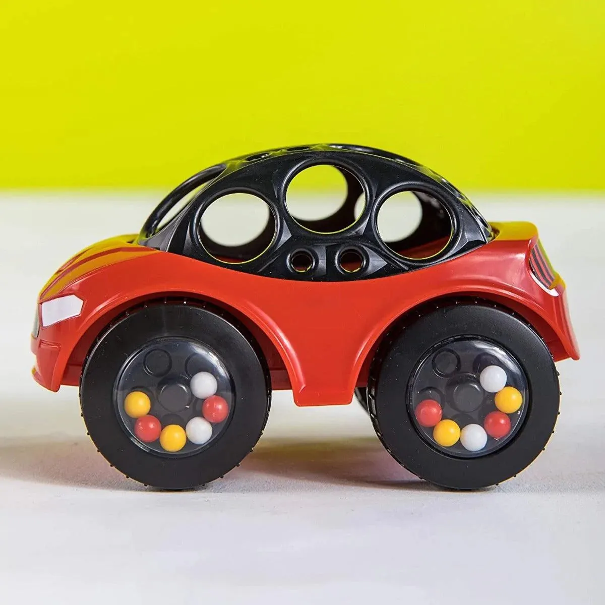 Bright Starts Ford & Roll Mustang Rattle Easy Grip Car Toy