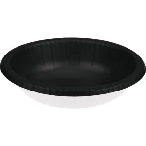 Bulk Black Velvet 20 oz Paper Bowls (200 per Case)