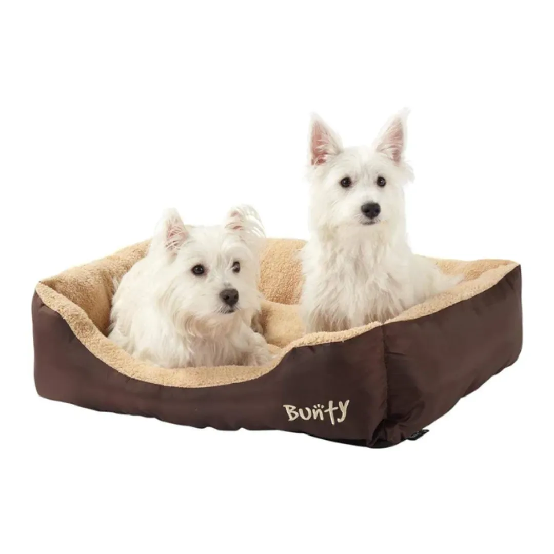 Bunty Deluxe Plush Dog Bed