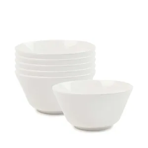 Canteen Breakfast Bowls 14 x 7cm - Set of 6 - White