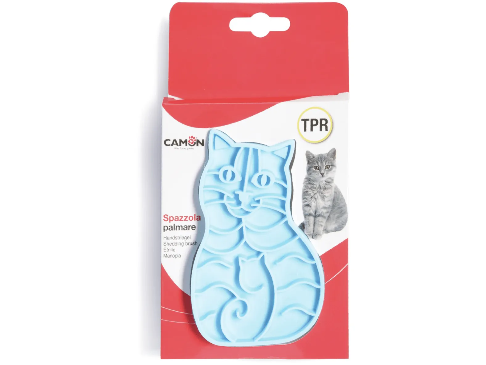 Cat-Shaped Tpr Shedding Brush