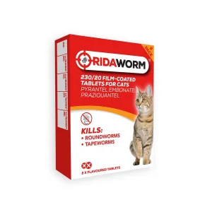 Chanelle RidaWorm Cat Tablets - 2 Pack