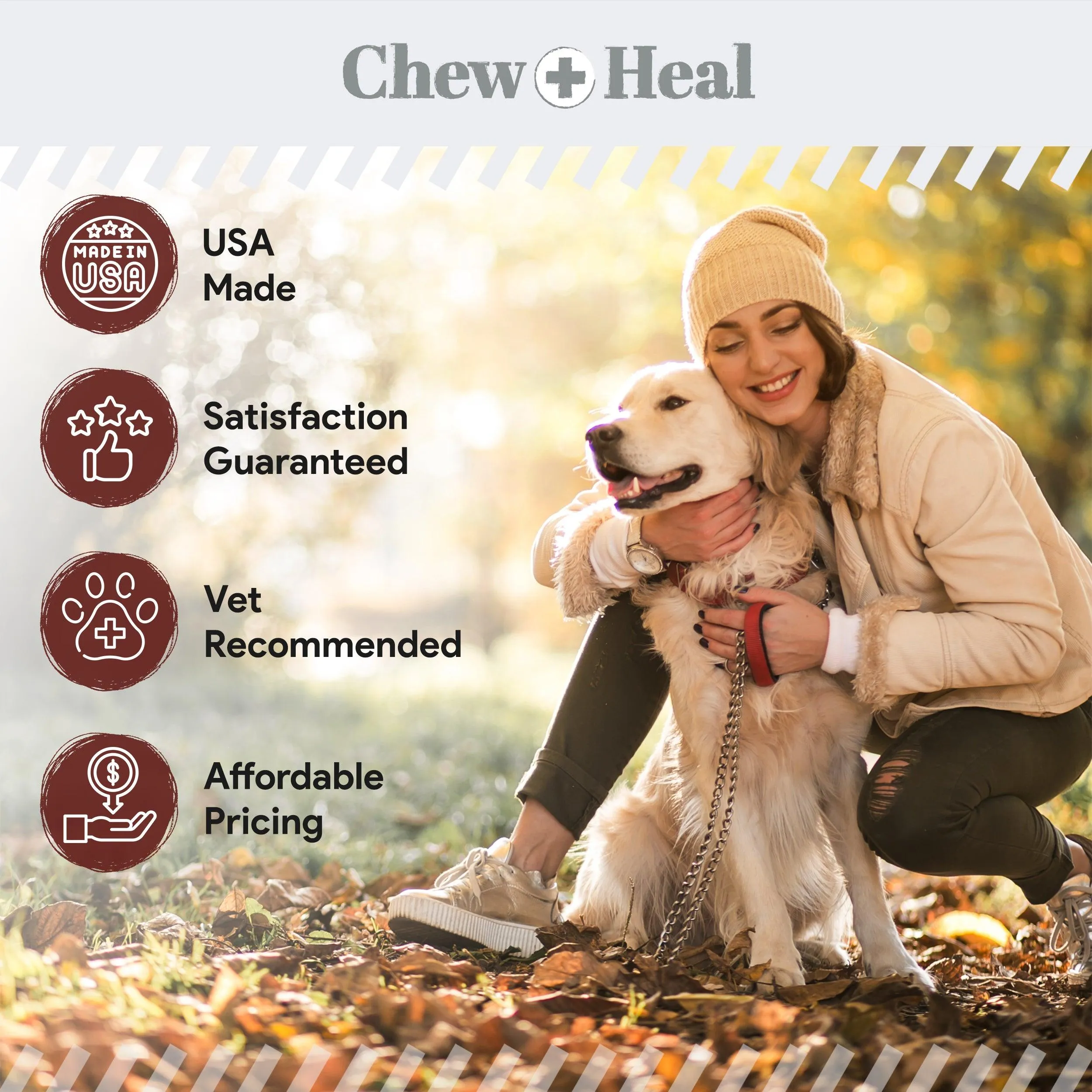 Chew   Heal Joint Supplements For Dogs and Cats