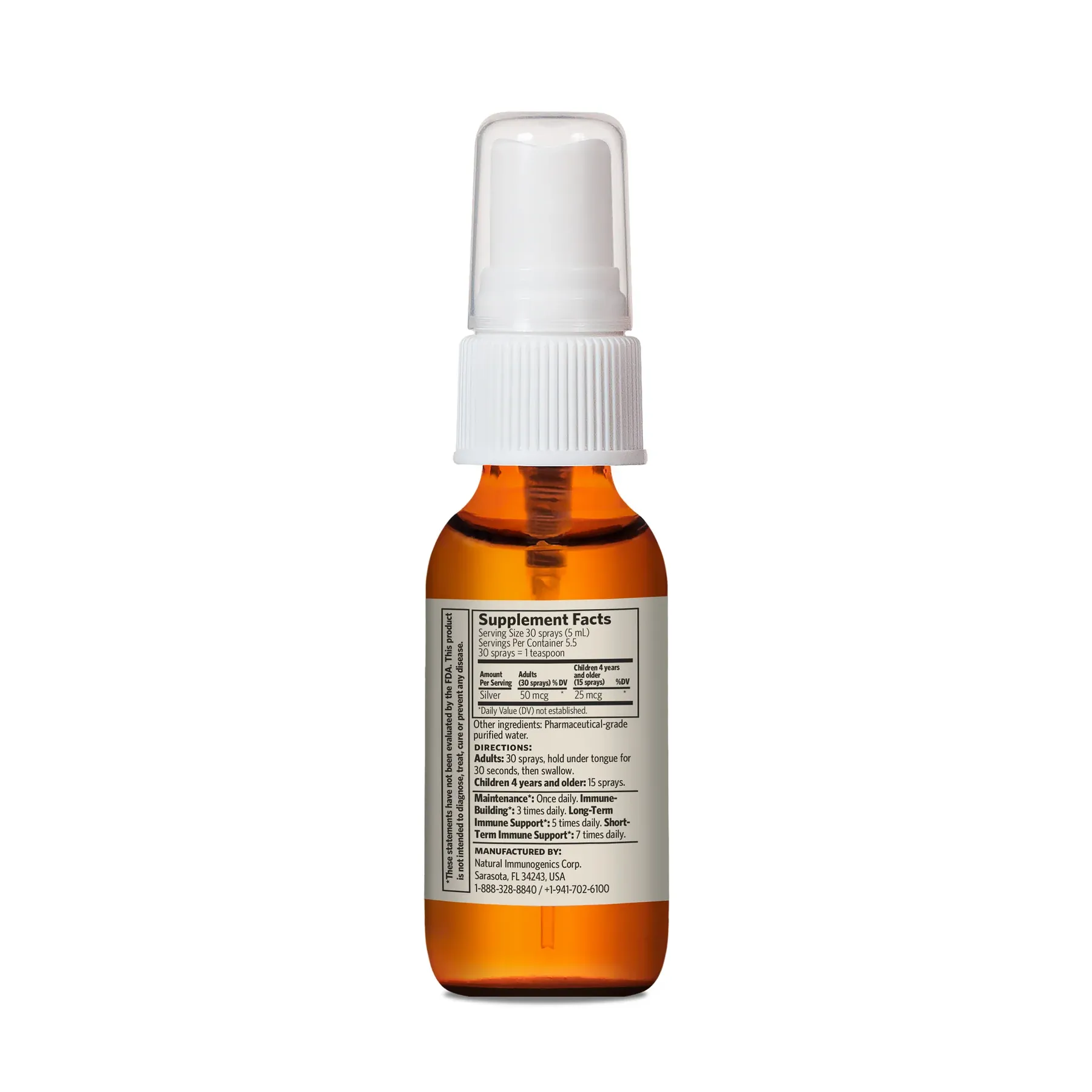 Colloidal Silver Hyrdosol Spray