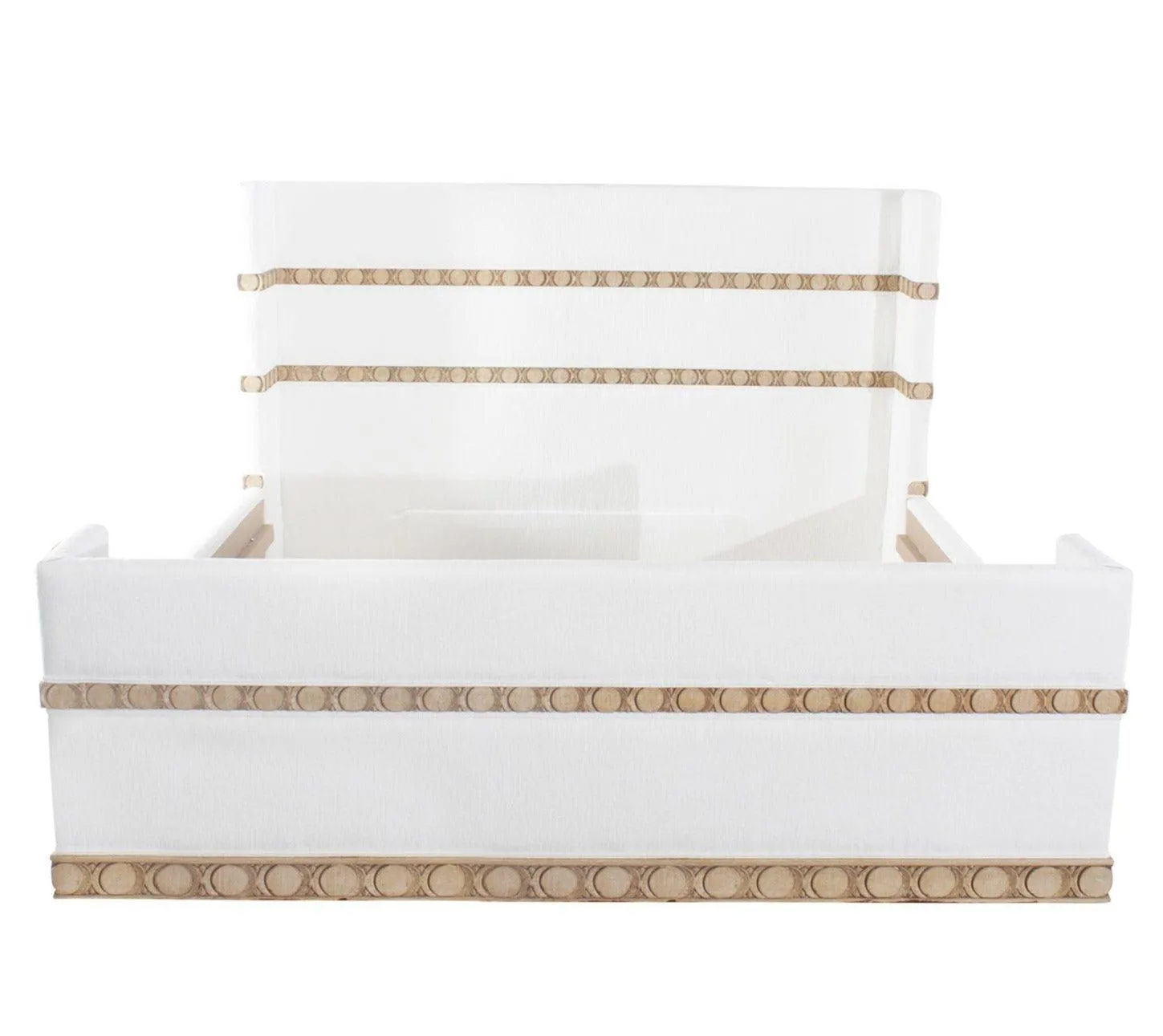 Contemporary Gemini Upholstered Bed