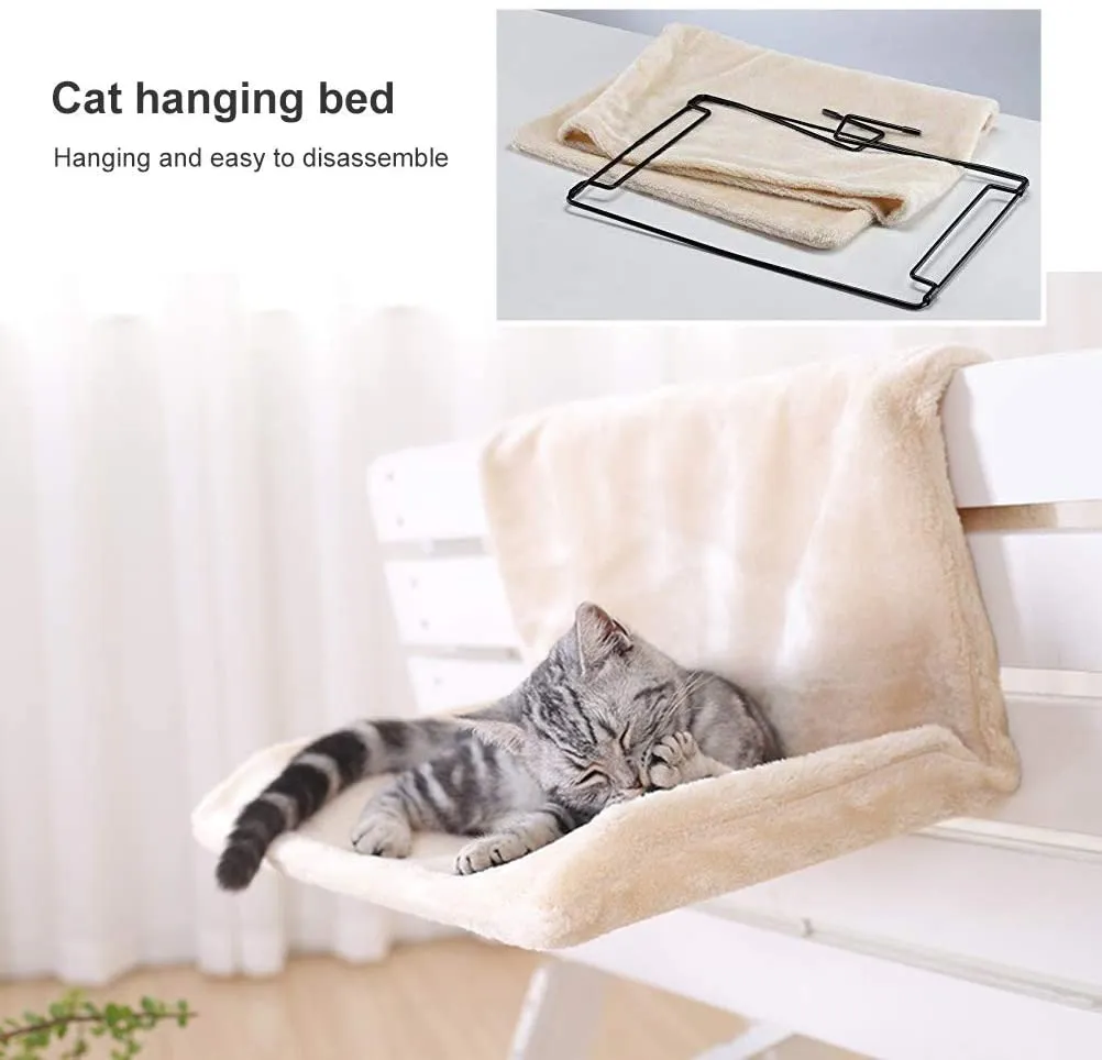 Cozy Portable Cat Hanging Hammock Bed