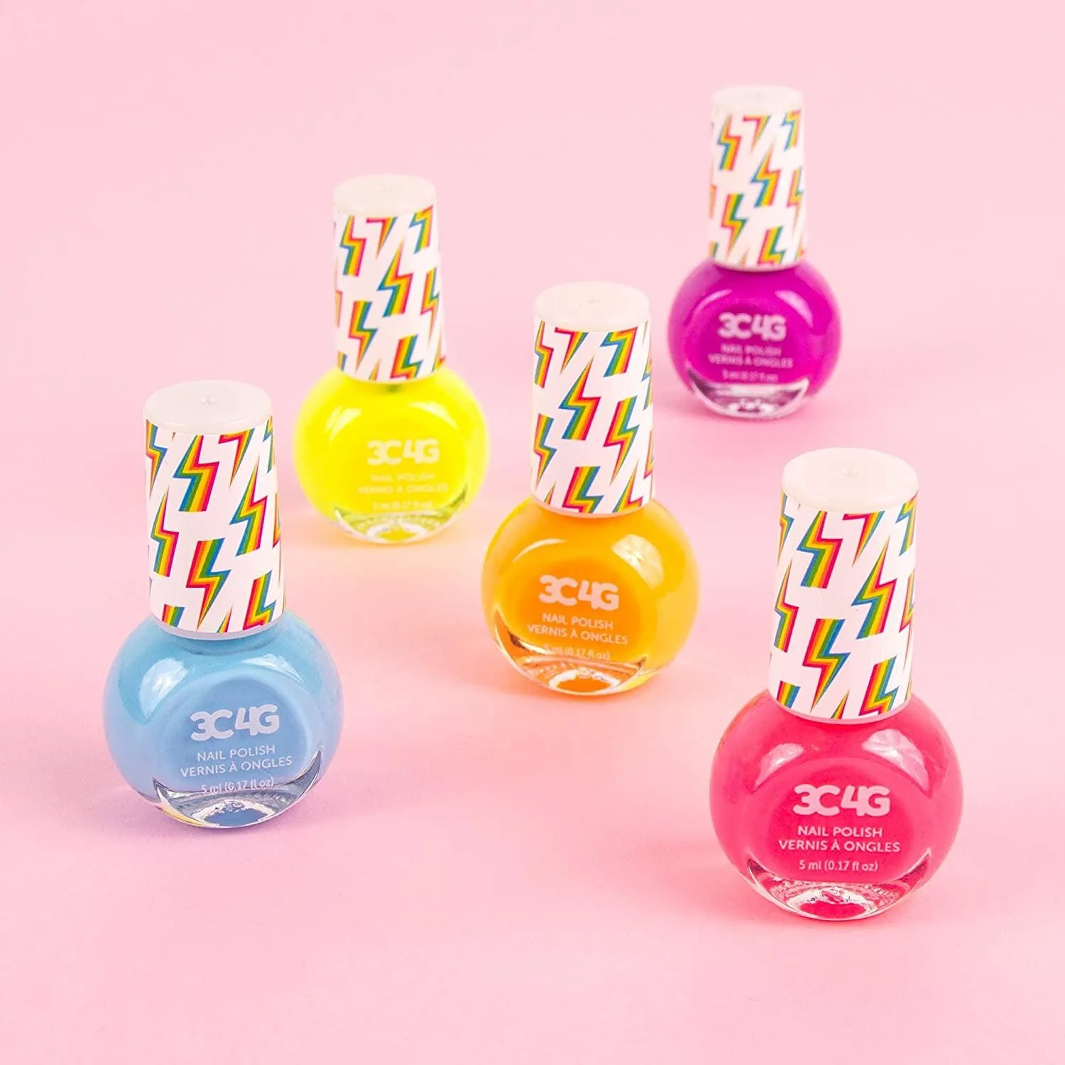 Danawares 3C4G Neon 5 Pack Nail Polish Set