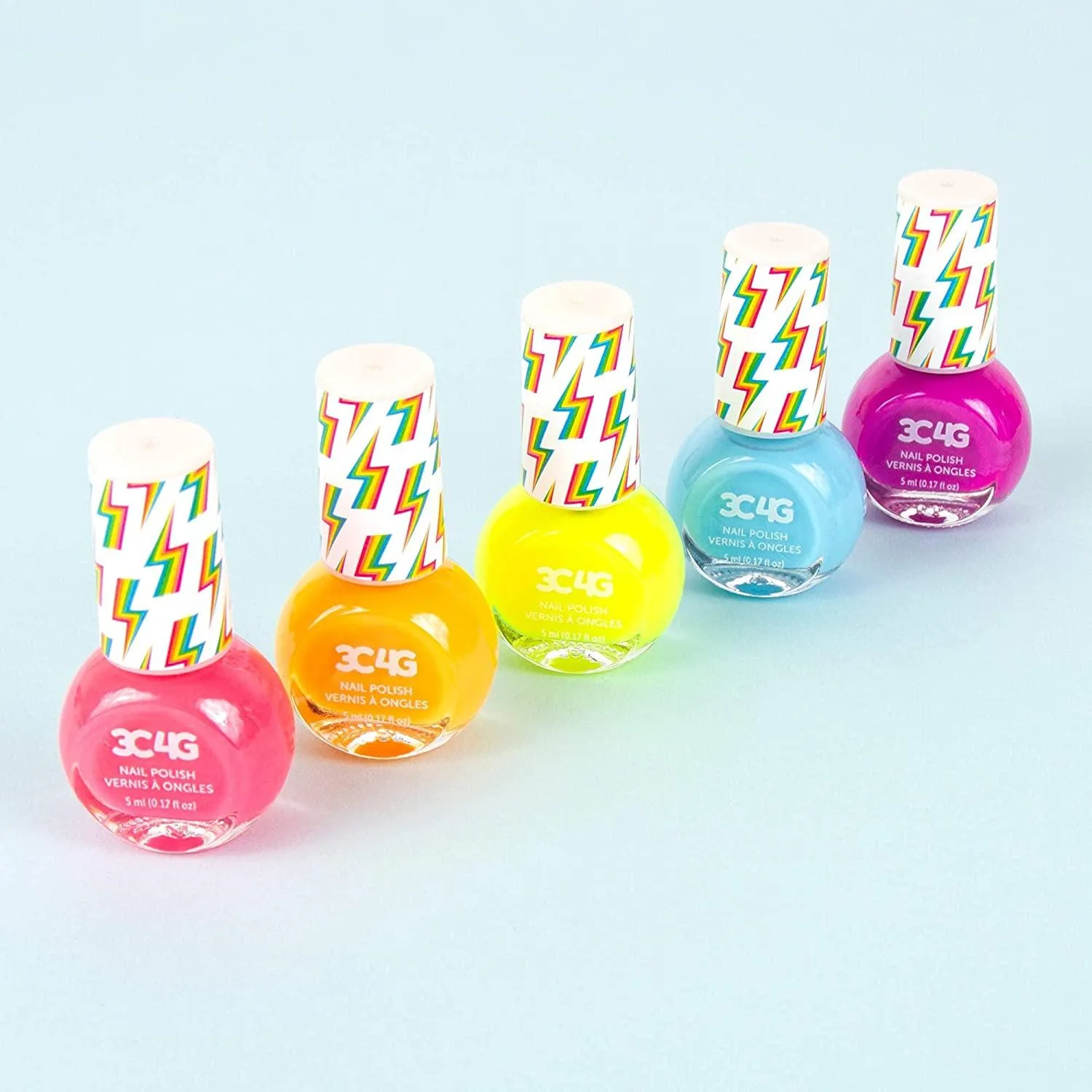 Danawares 3C4G Neon 5 Pack Nail Polish Set