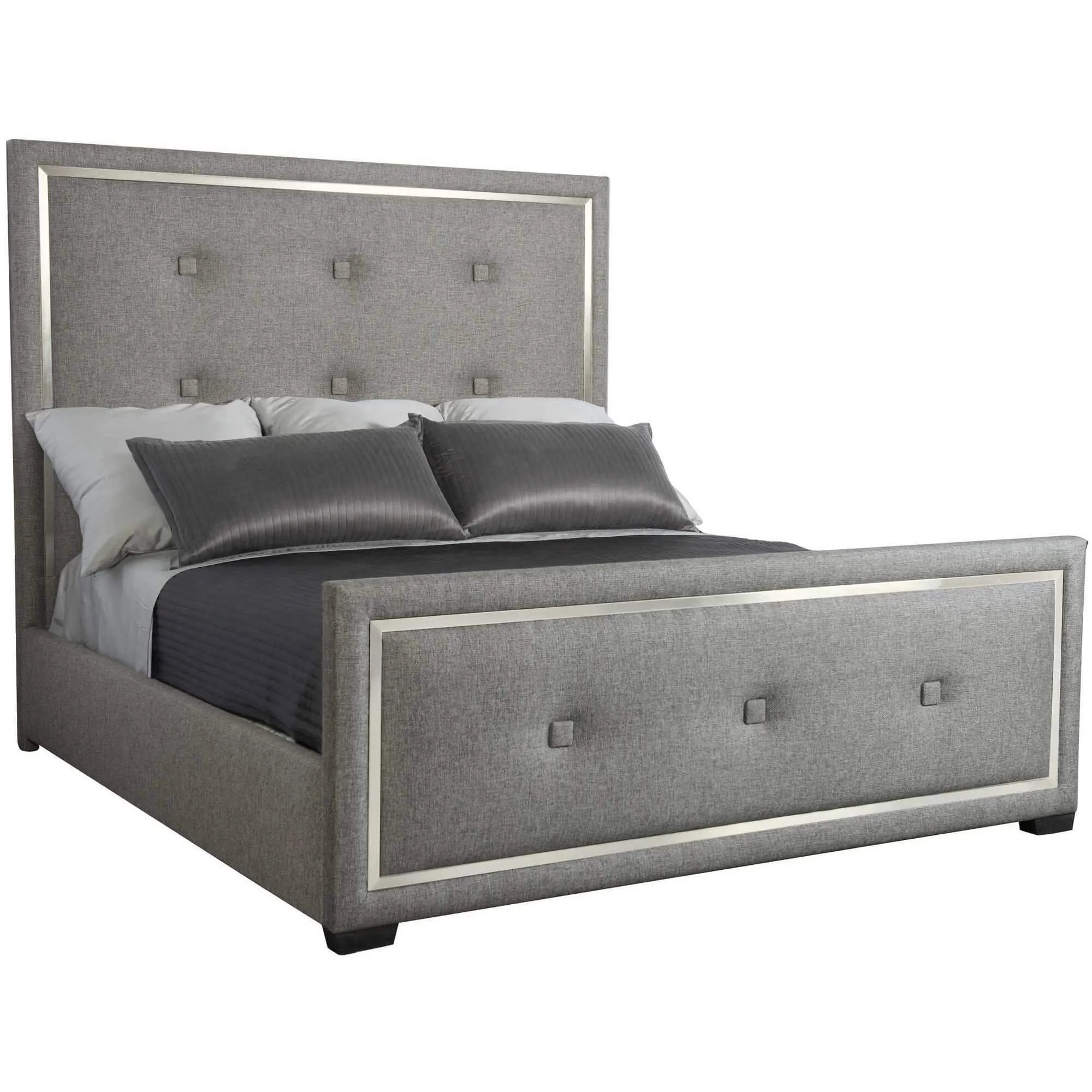 Decorage Upholstered Panel King Bed