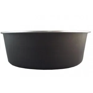 Delisio Design Stainless Steel Dog Bowl Black Medium