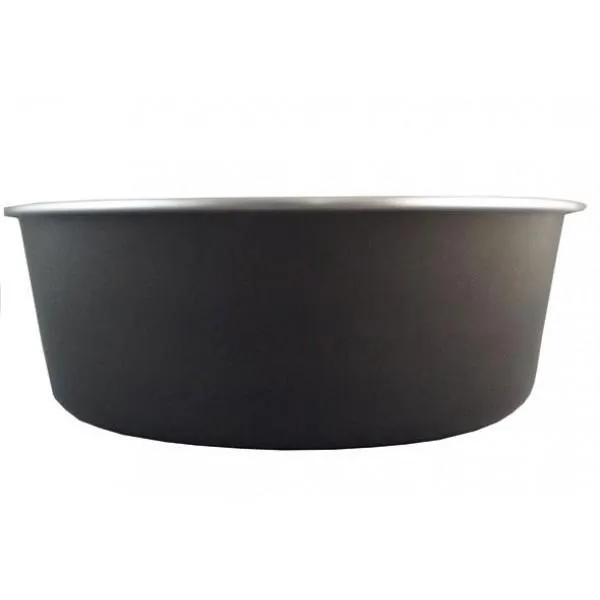 Delisio Design Stainless Steel Dog Bowl Black Small