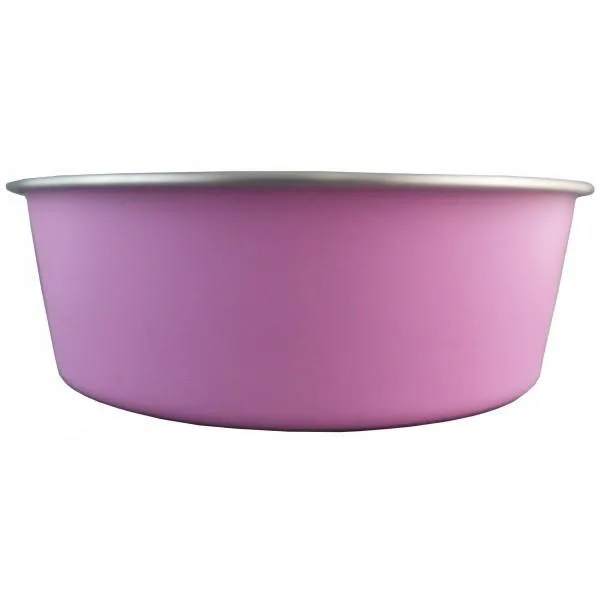 Delisio Design Stainless Steel Dog Bowl Pink Small