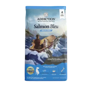 *DONATION TO LOVE THE VOICELESS* Addiction Dog Salmon Bleu 20lb