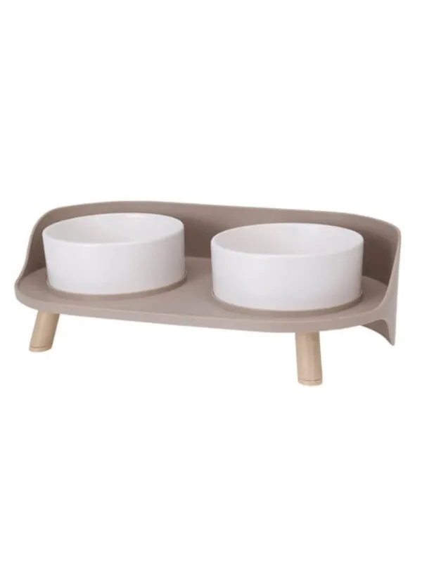 Double Dining Pet Feeder