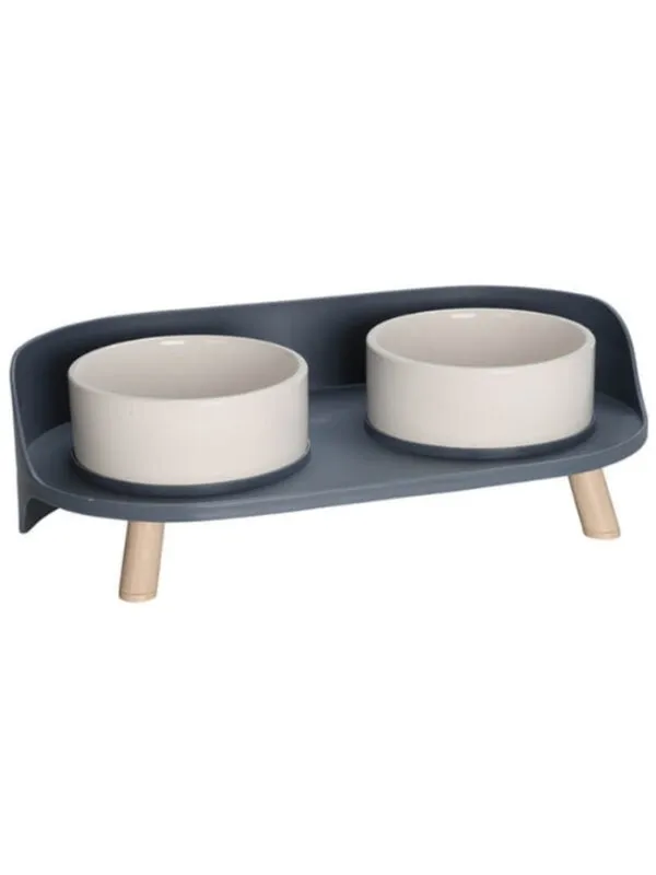 Double Dining Pet Feeder