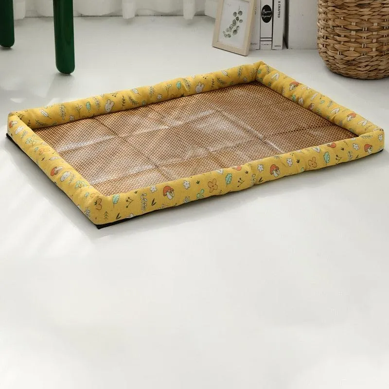 Dreamy Rattan Retreat Lightweight Cat Bed