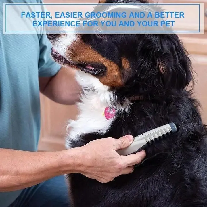 Electric Pet Grooming Brush