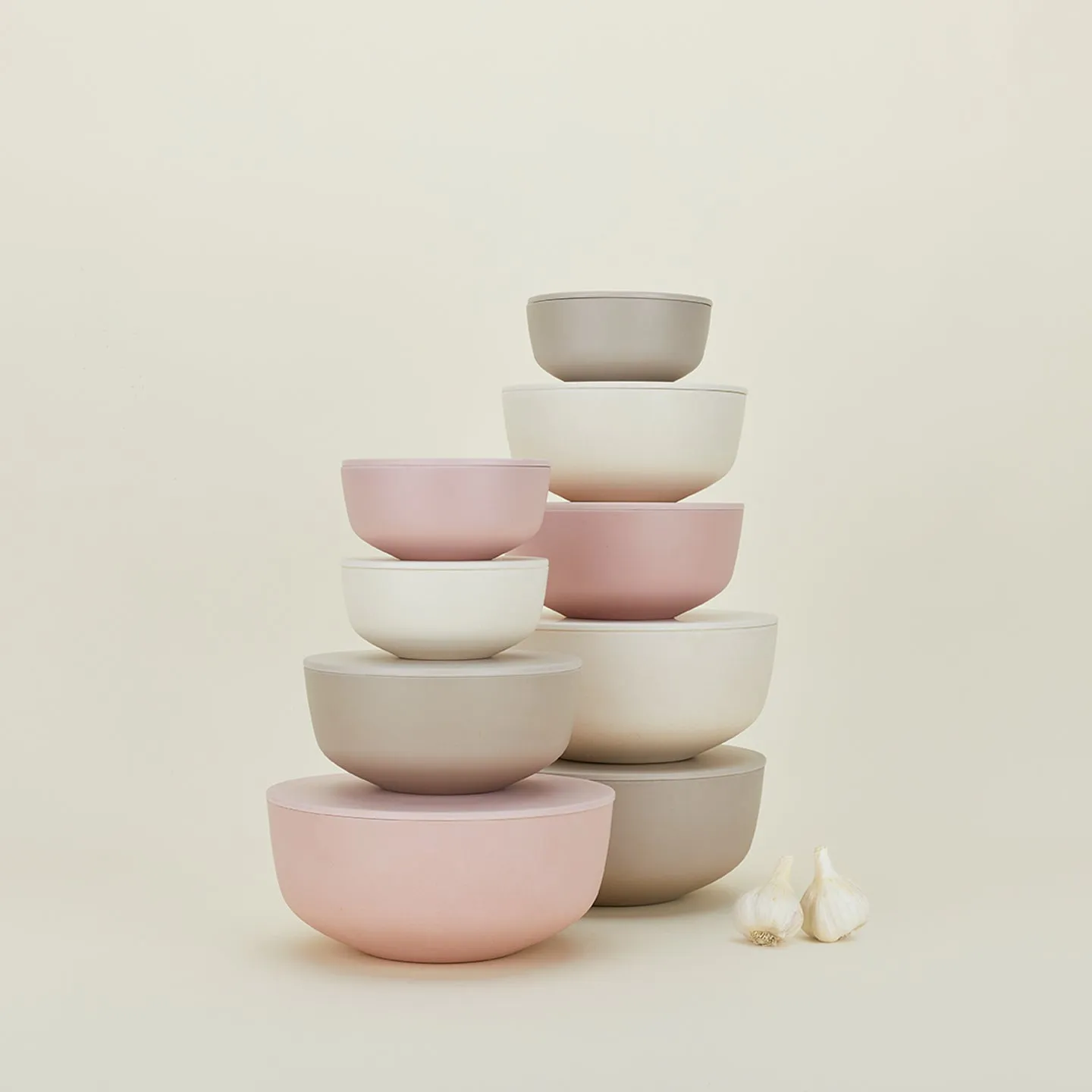 Essential Lidded Bowls - Ivory