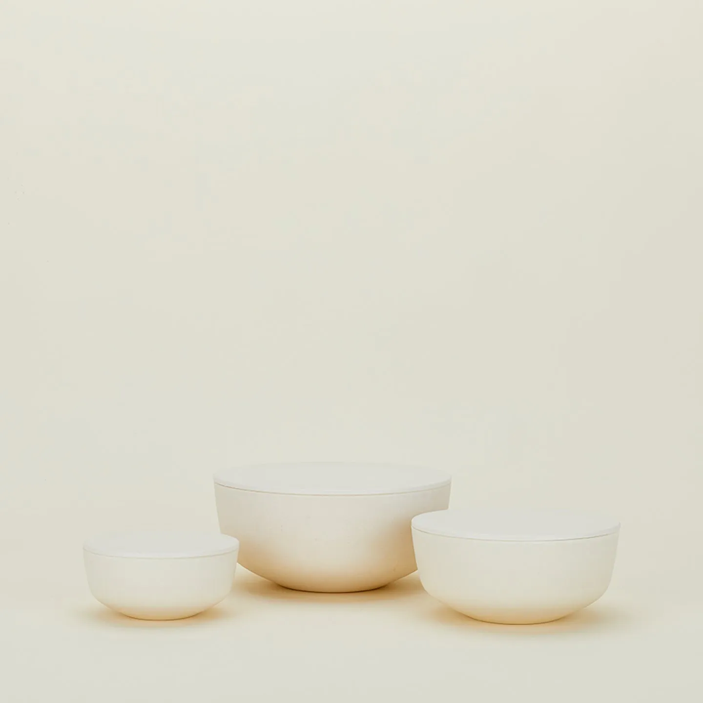 Essential Lidded Bowls - Ivory