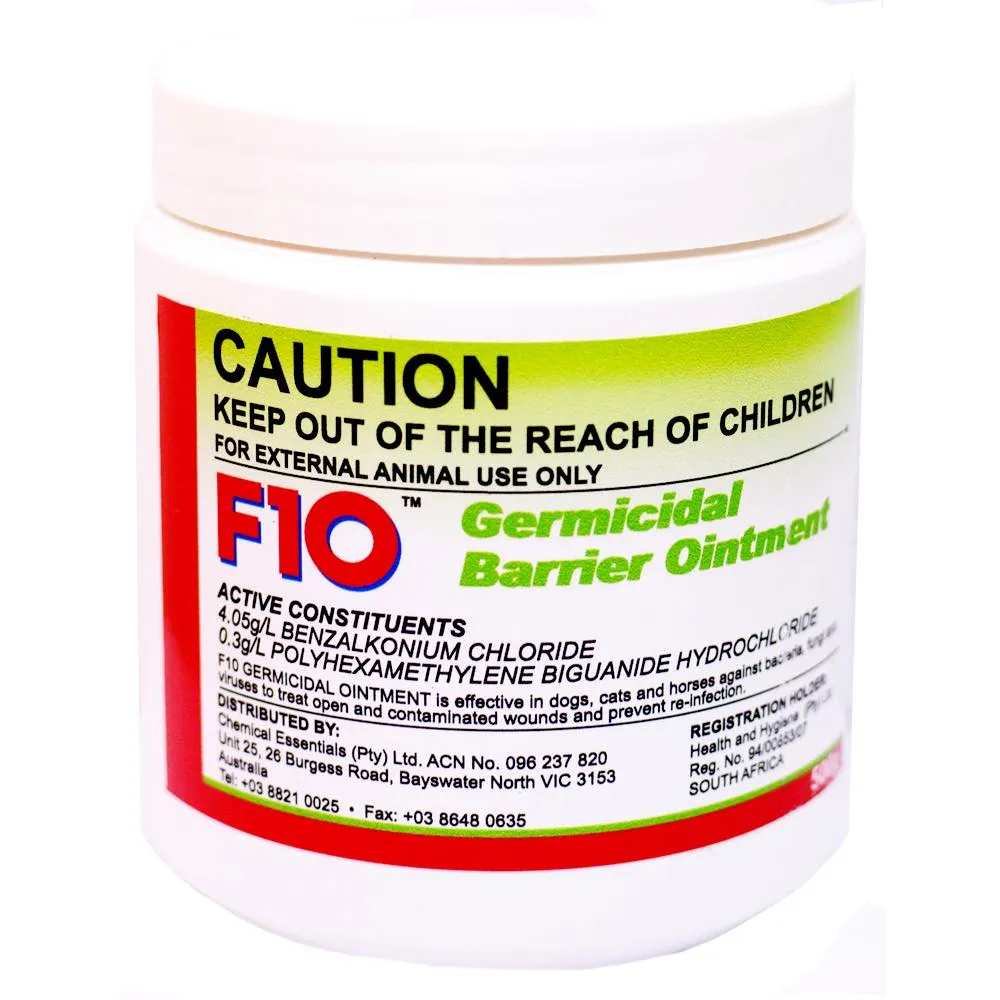 F10 Germicidal Barrier Ointment