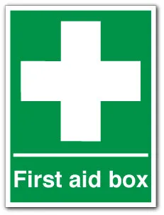 First aid box