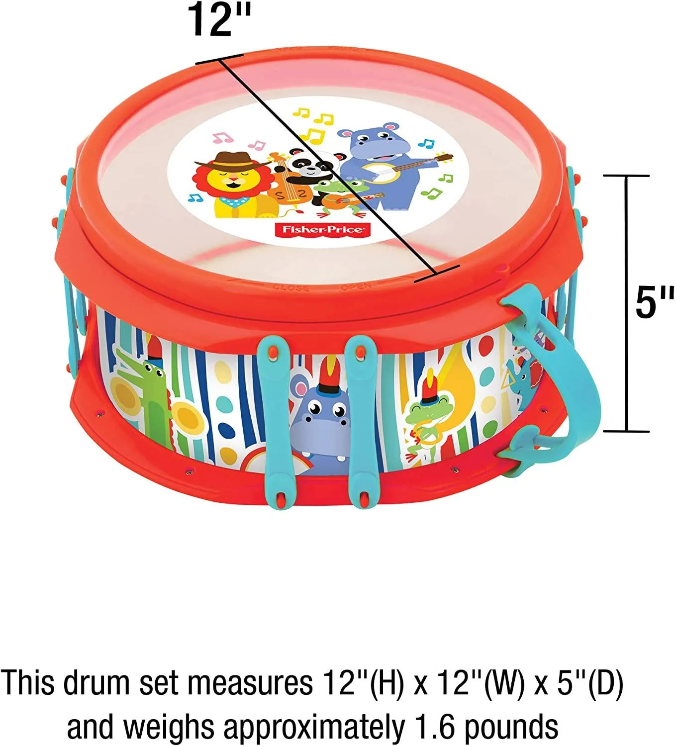 Fisher Price Marching Band Drum Set