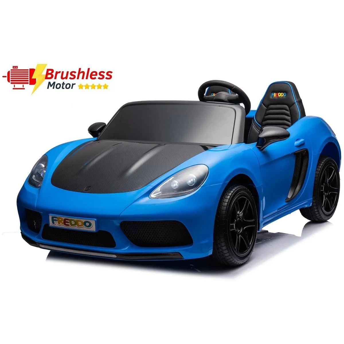 Freddo Toys 48V Freddo Rocket (Porsche inspired): World's Fastest 2-Seater Kids' Ride