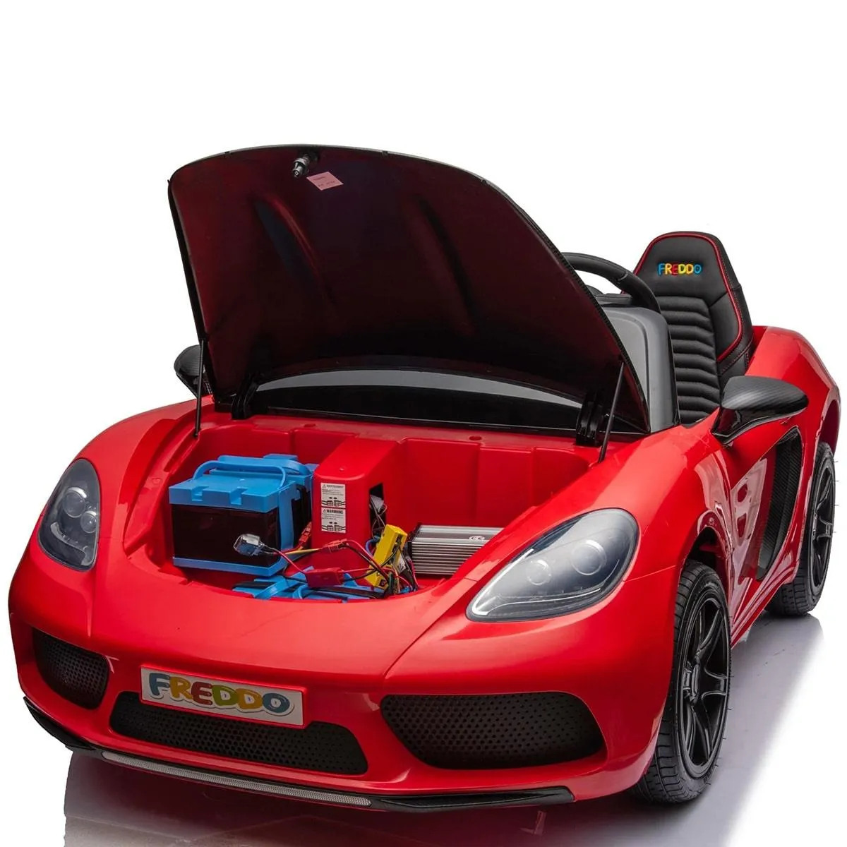 Freddo Toys 48V Freddo Rocket (Porsche inspired): World's Fastest 2-Seater Kids' Ride