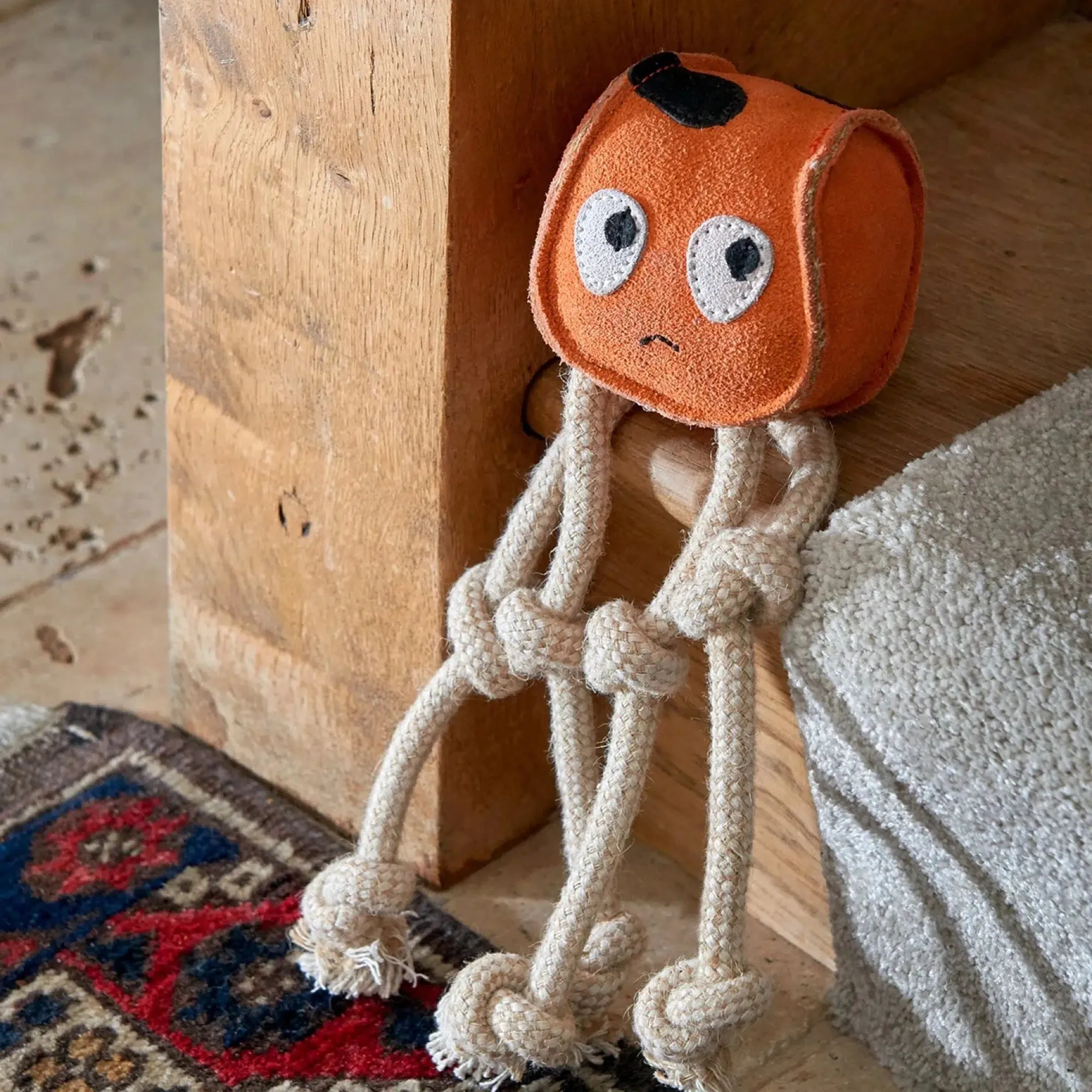 Green & Wilds | Eco Dog Toy - Sid the Squid