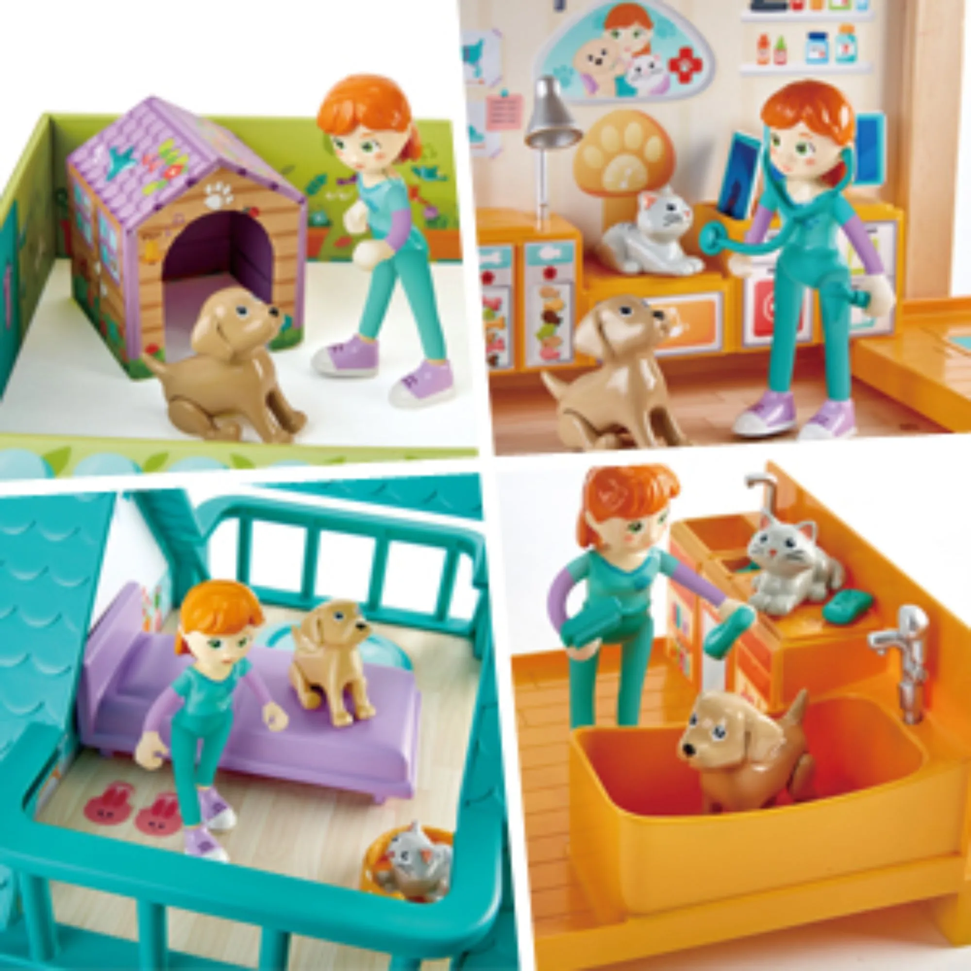 Hape Adventure Kids Furry Friend Vet Set