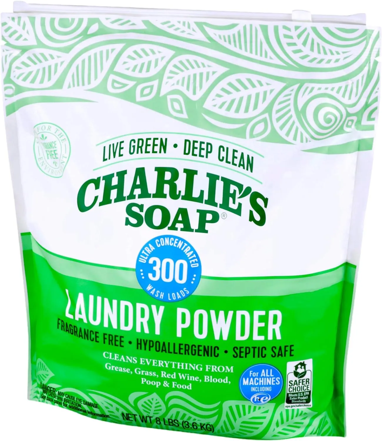 Hypoallergenic Laundry Powder, Deep Cleaning Washing Powder Detergent, Eco-Friendly, Safe, and Effective