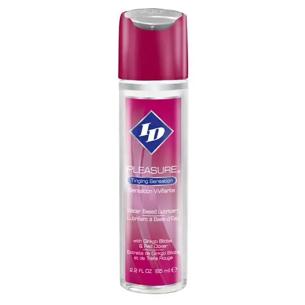 Id Glide Pleasure Tingling Sex Water-based Lubricant 2.2 Oz