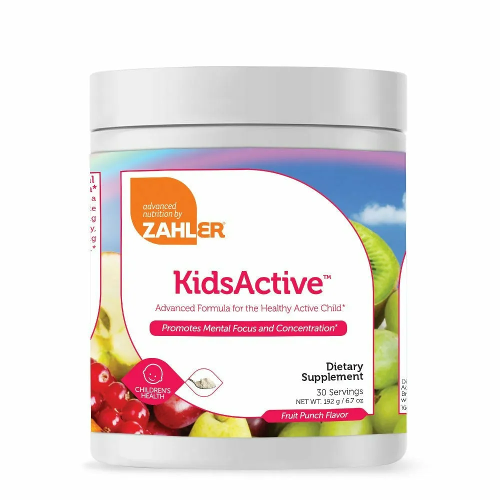 KidsActive Powder 30 Servings by Zahler