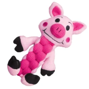 KONG Pudge Braidz Pig Dog Toy