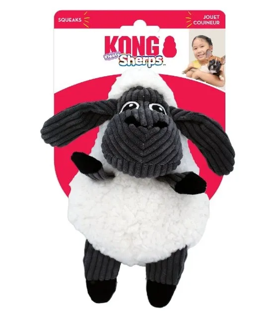 Kong Sherps Floofs Sheep Plush Dog Toy