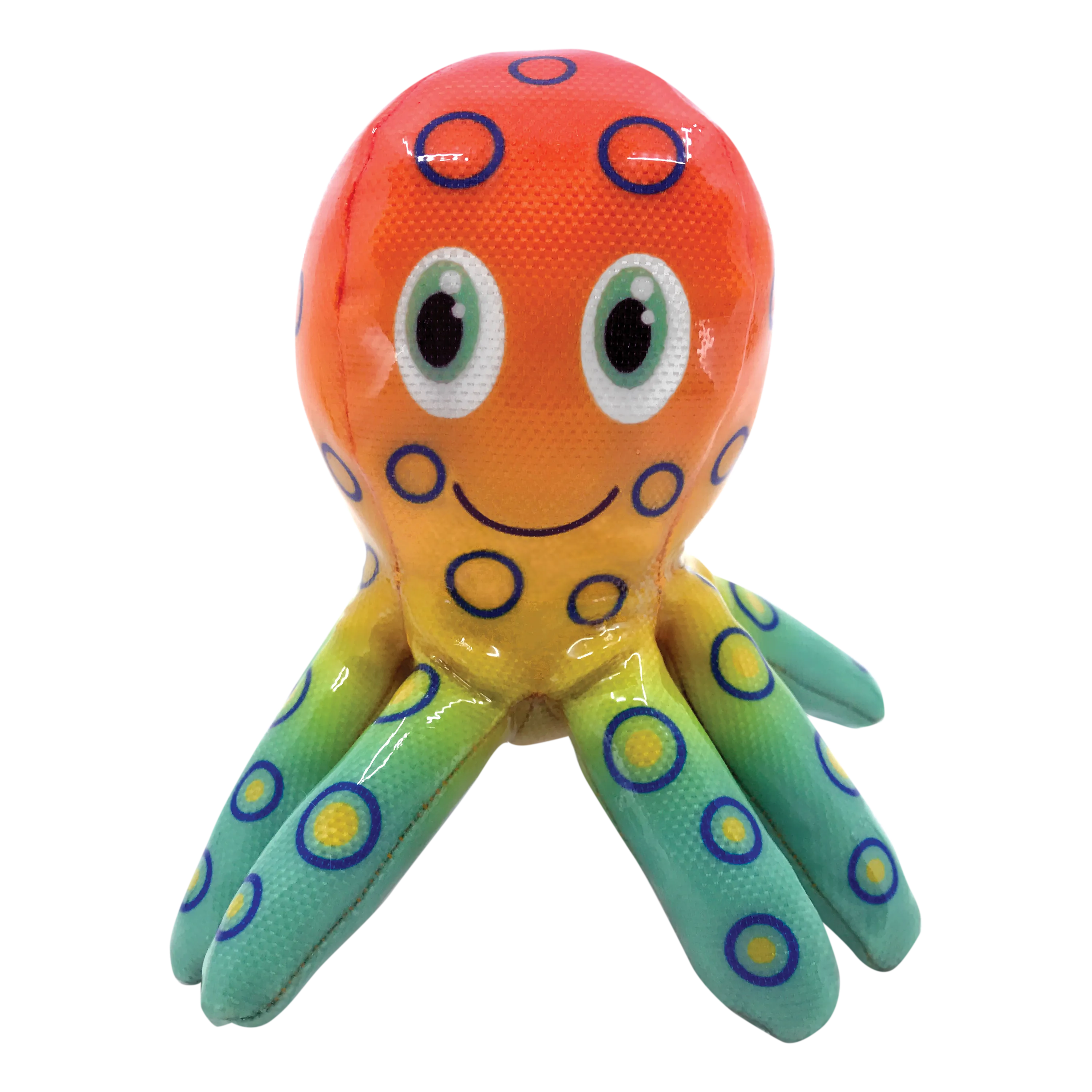 Medium-Sized KONG Shieldz Tropics Octopus - Durable Tropical-Themed Dog Toy