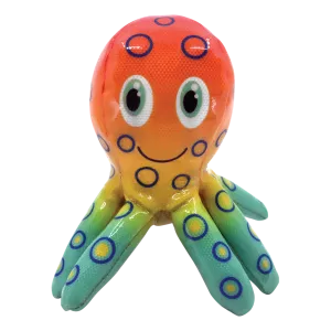 Medium-Sized KONG Shieldz Tropics Octopus - Durable Tropical-Themed Dog Toy