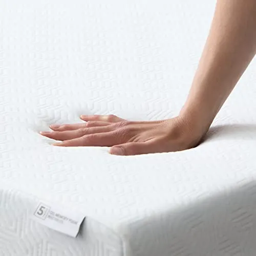 Linenspa 5 Inch Gel Memory Foam Mattress, Firm Mattress, Low Profile Bed Twin 5 Inch Mattress