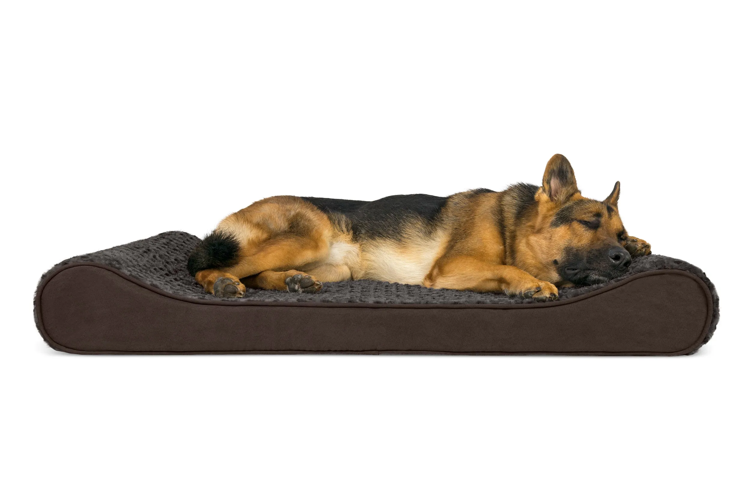 Luxe Lounger Contour Dog Bed - Ultra Plush